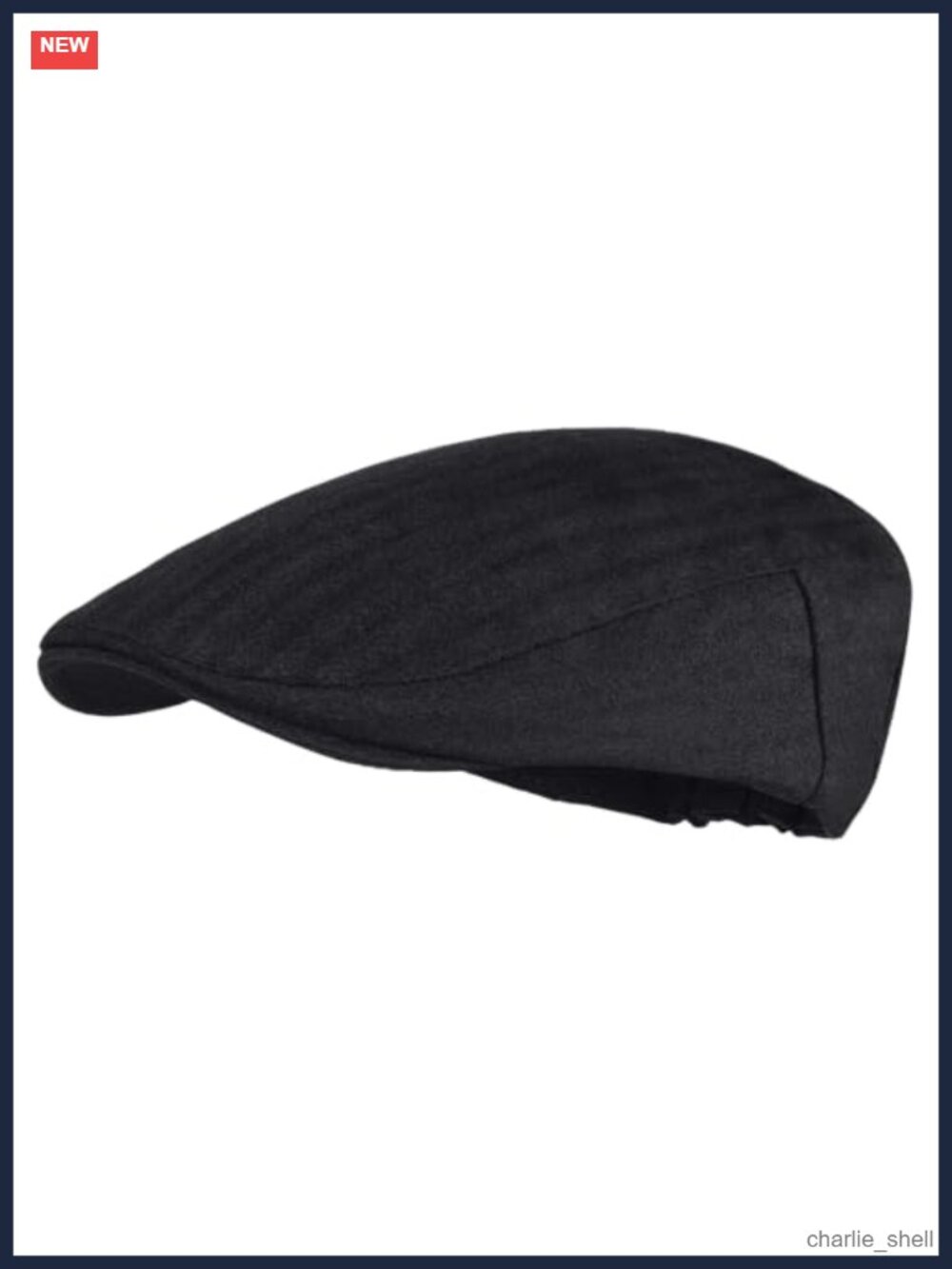 Wool Blend Tweed Newsboy Cap Flat Hat Fitted Warm Winter Fall